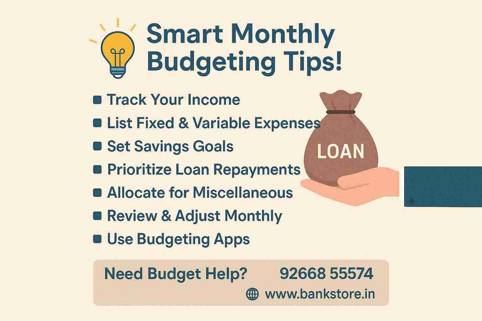 Smartly Monthly Budgeting Tips