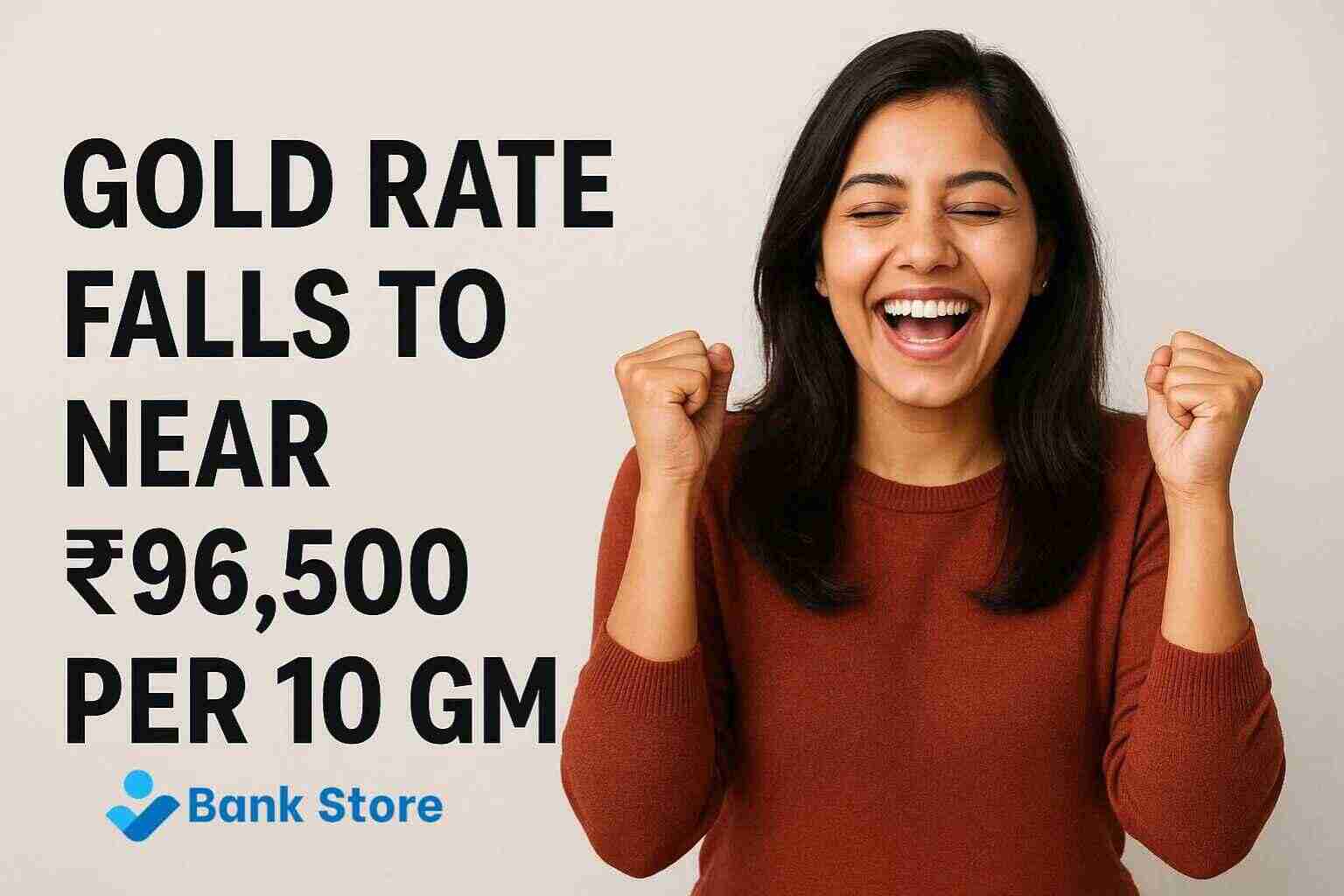 MCX Gold Rate Falls to Near ₹96,500 per 10 gm