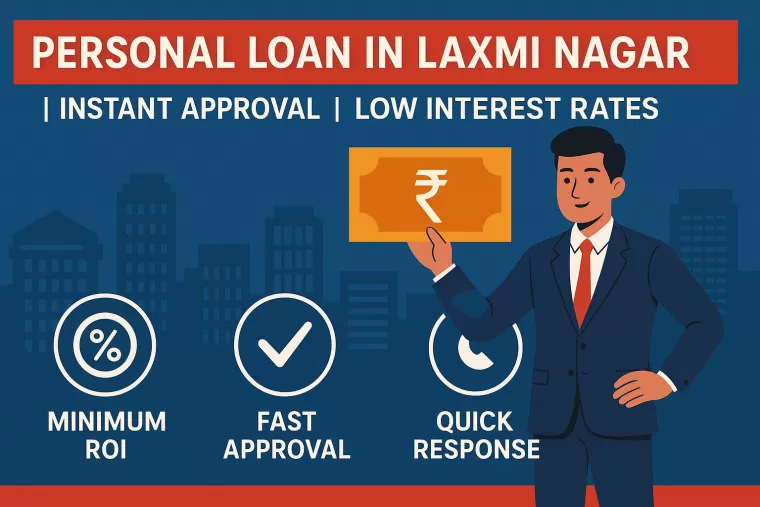 Personal Loan in Laxmi Nagar | Instant Approval | Low Interest Rates