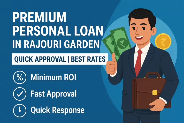 Premium Personal Loan in Rajouri Garden | Quick Approval | Best Rates