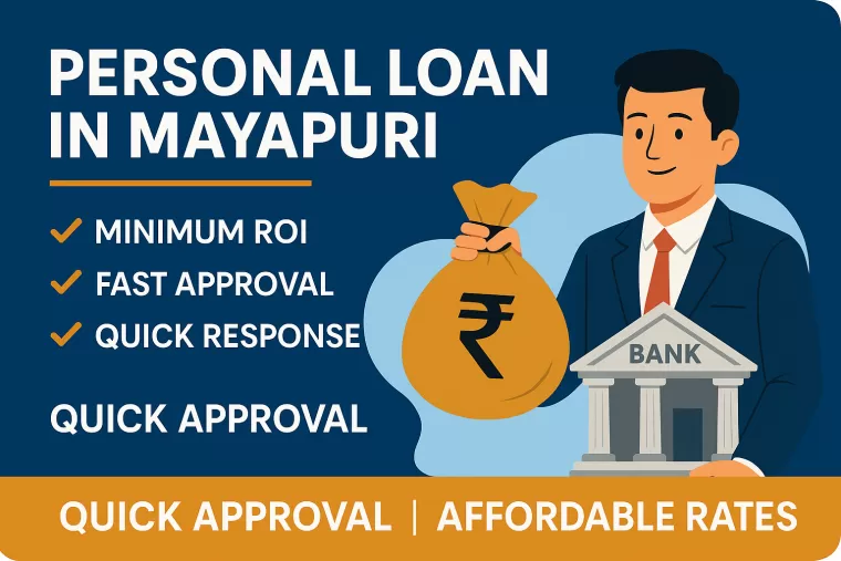 Personal Loan in Mayapuri | Quick Approval | Affordable Rates