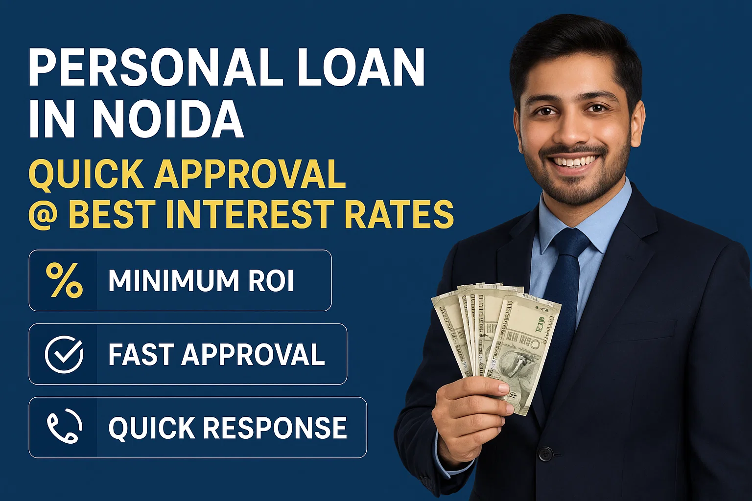 Personal Loan in Noida - Quick Approval @ Best Interest Rates