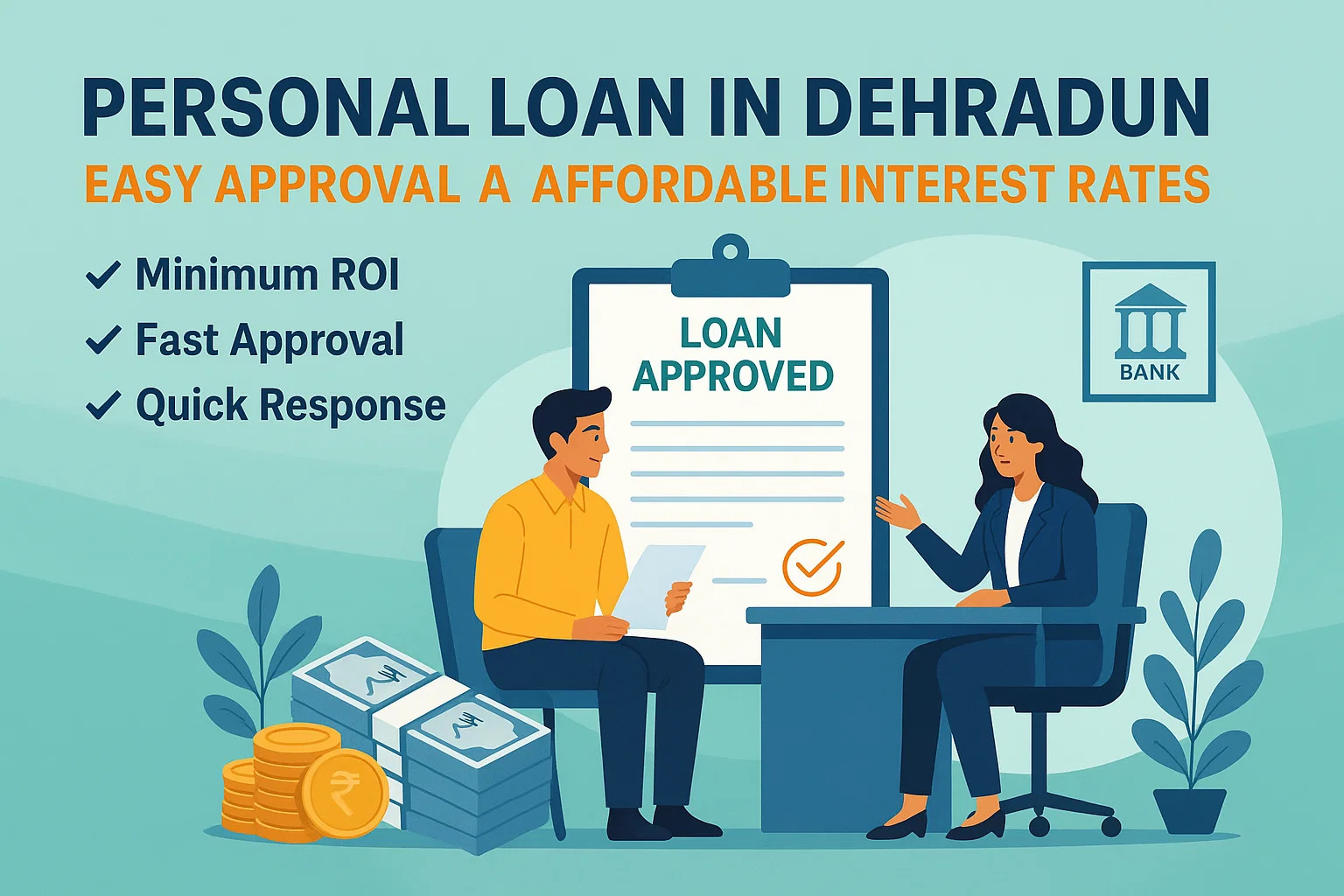 Personal Loan in Dehradun - Easy Approval @ Affordable Interest Rates