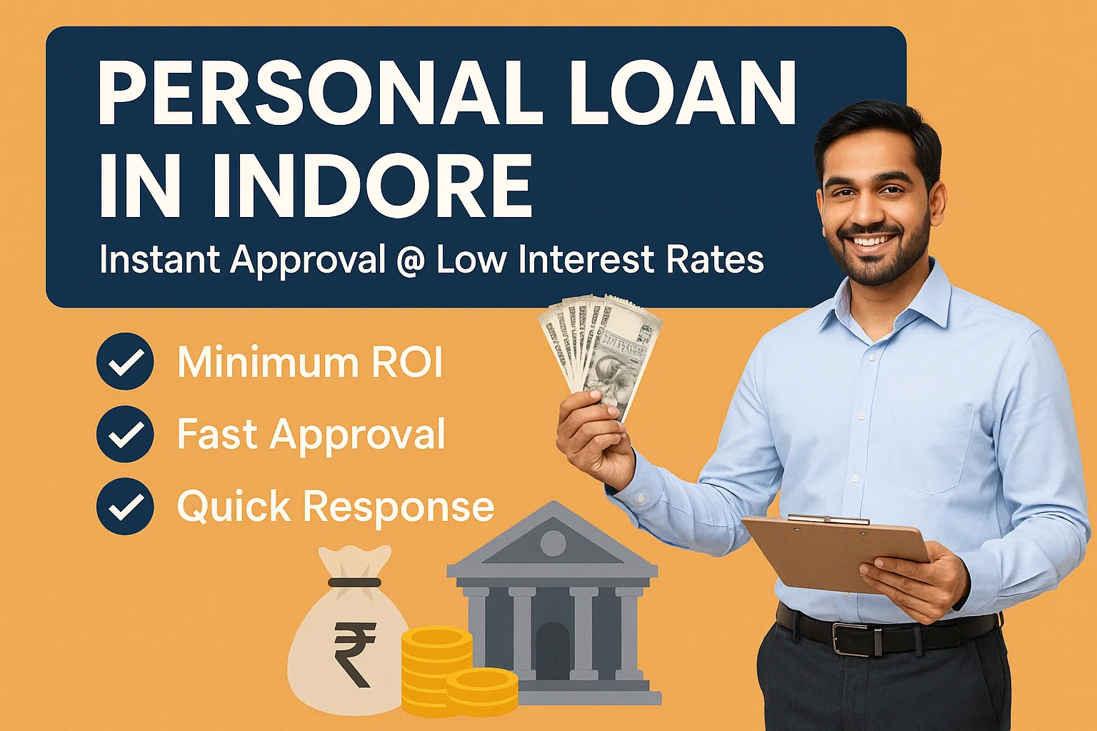 Personal Loan in Indore - Instant Approval @ Low Interest Rates