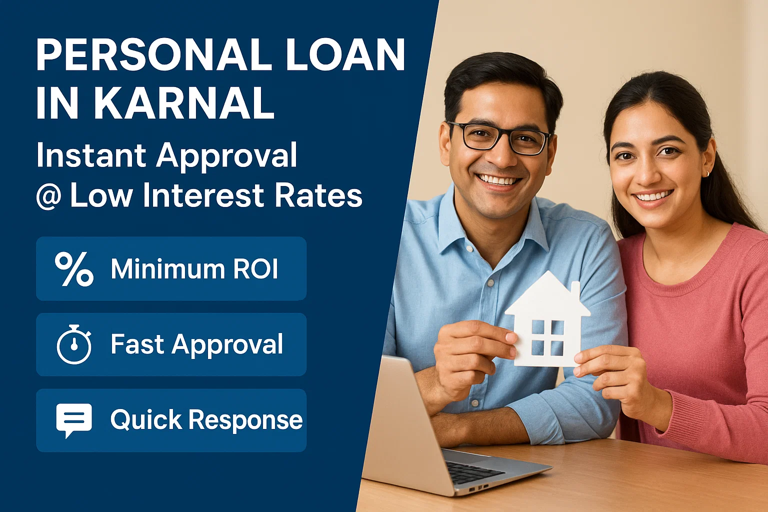 Personal Loan in Karnal - Instant Approval @ Low Interest Rates