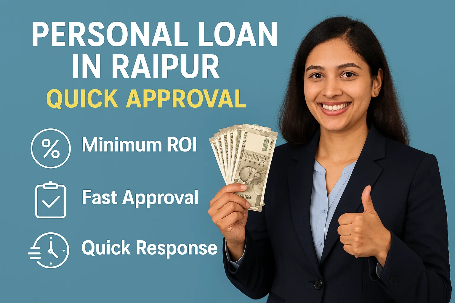 Personal Loan in Raipur - Quick Approval