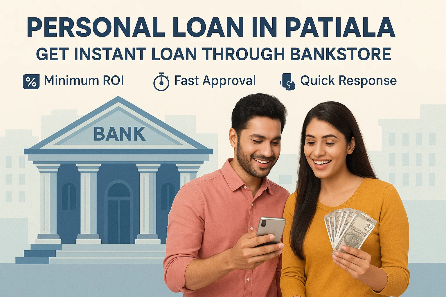 Personal Loan in Patiala - Get Instant Loan Through Bankstore