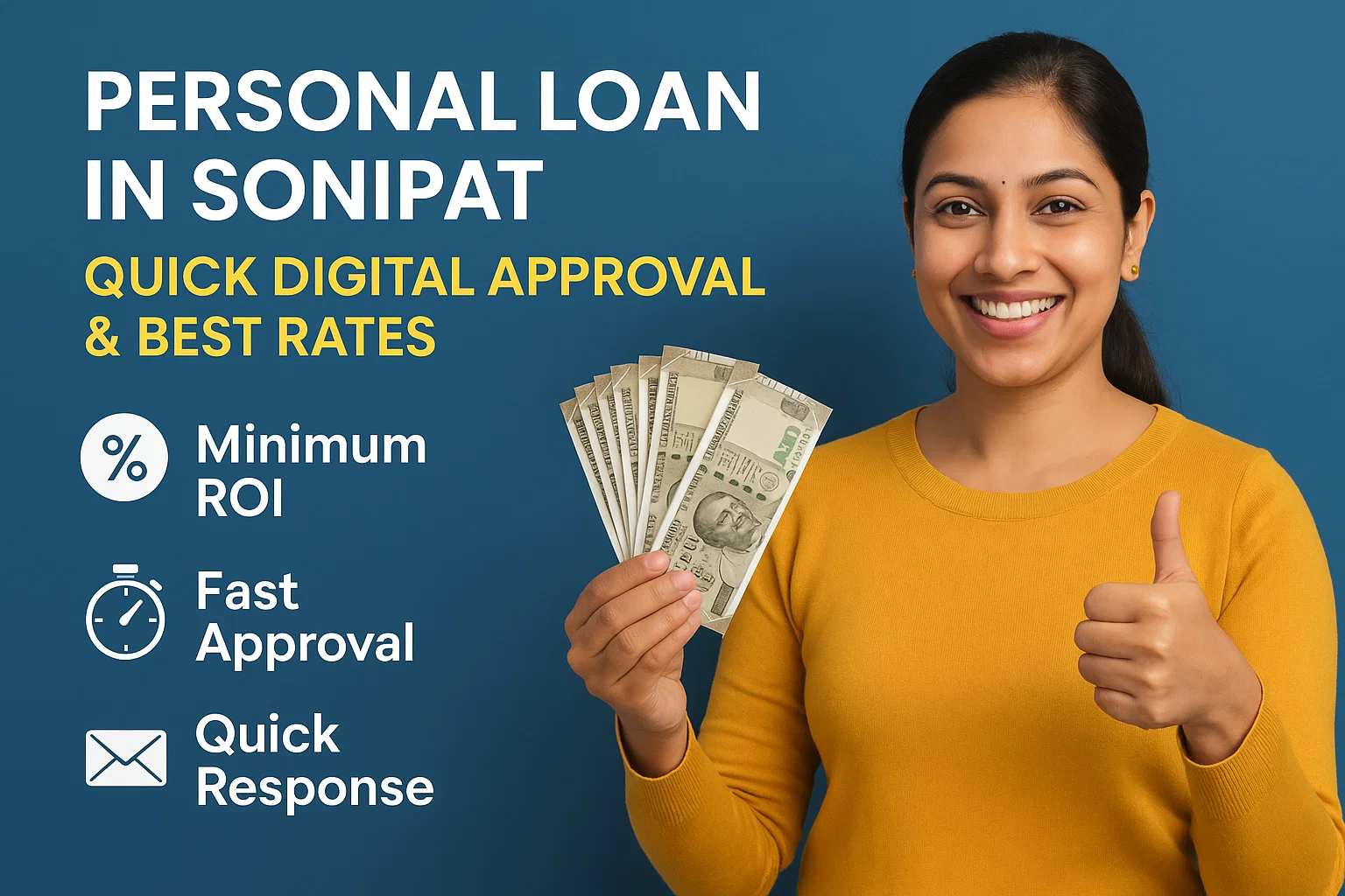 Personal Loan in Sonipat - Quick Digital Approval & Best Rates