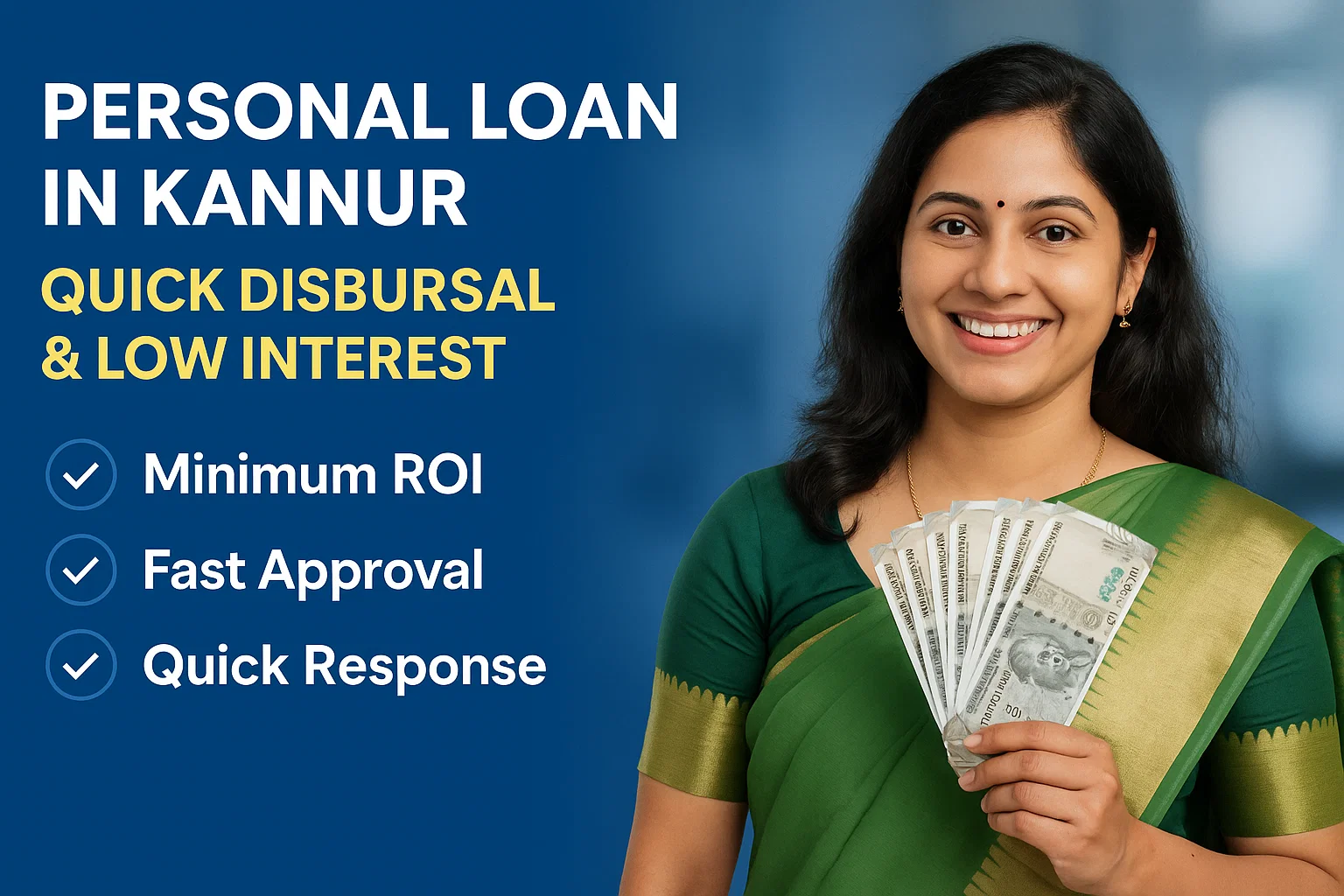 Personal Loan in Kannur - Quick Disbursal & Low Interest