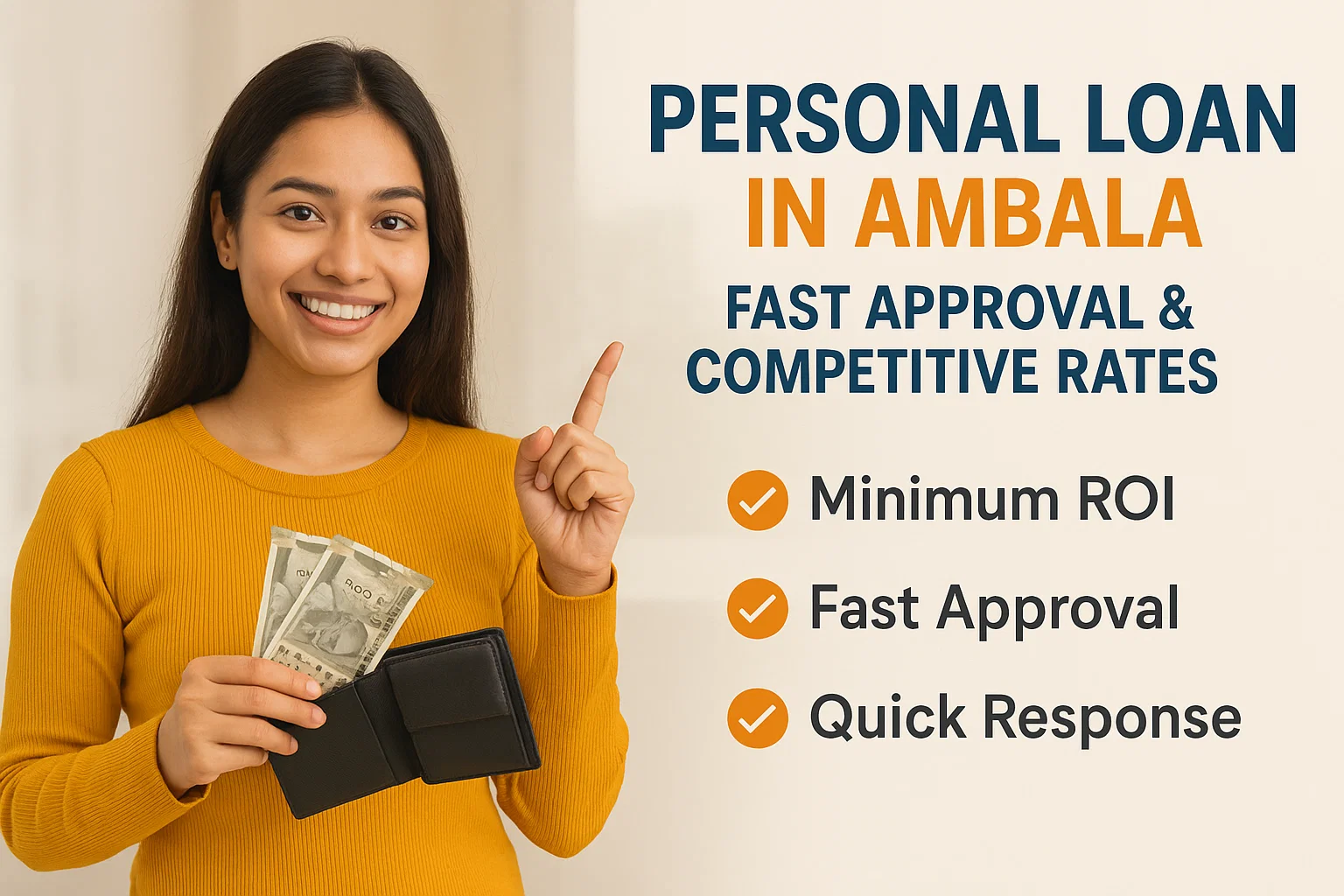 Personal Loan in Ambala - Quick and Easy Approval