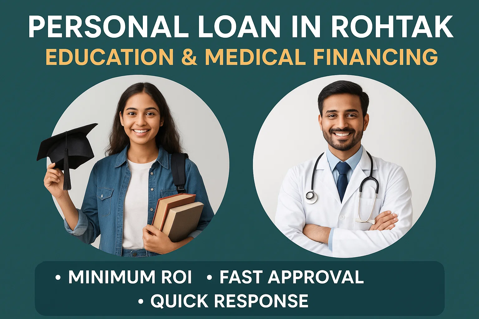 Personal Loan in Rohtak - Education & Medical Financing
