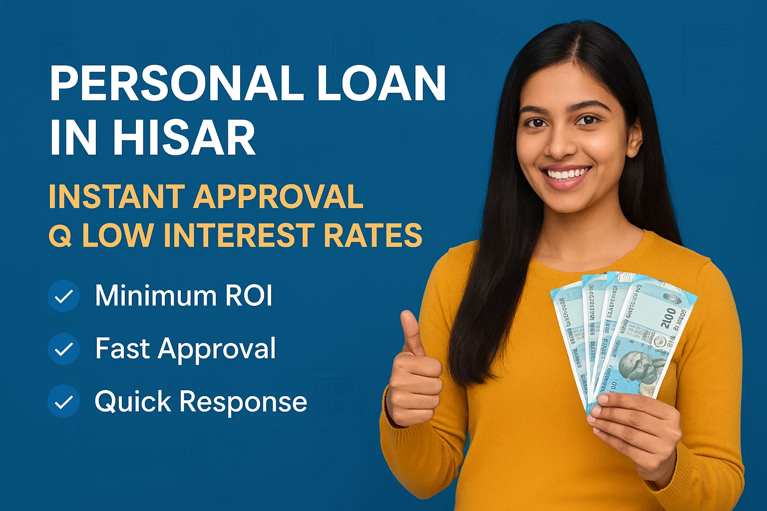 Personal Loan in Hisar - Instant Approval @ Low Interest Rates