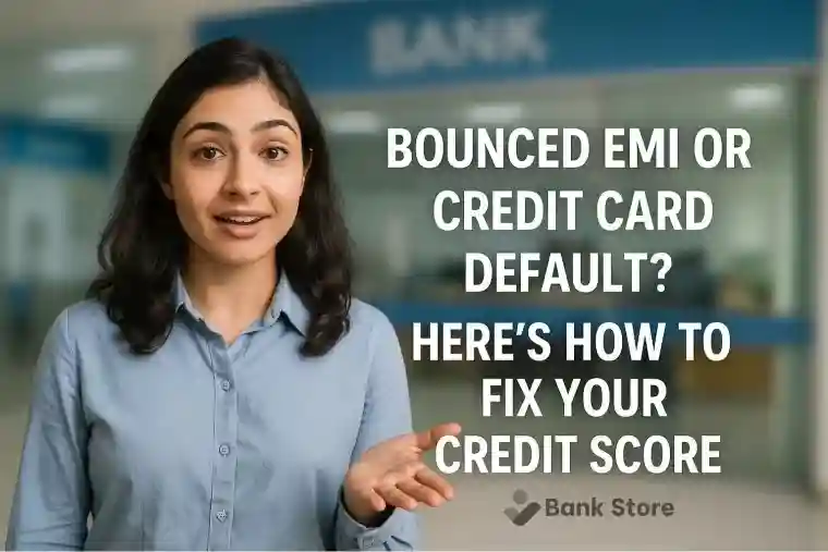 Bounced EMI or Credit Card Default? Here&rsquo;s How to Fix Your Credit Score