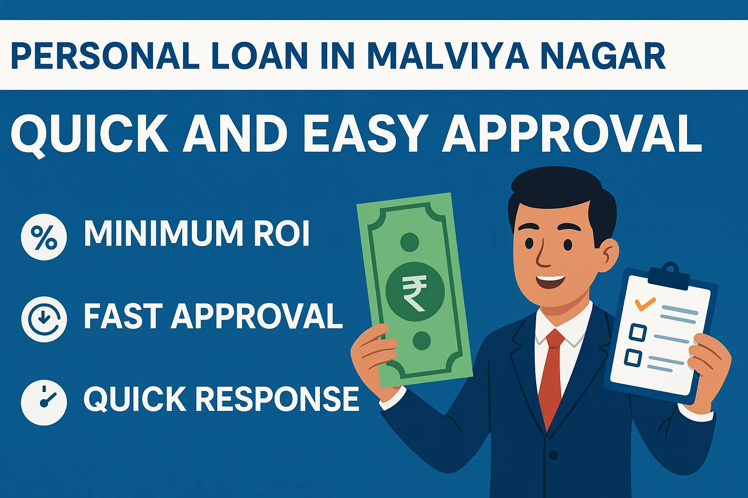 Personal Loan in Malviya Nagar &ndash; Quick and Easy Approval