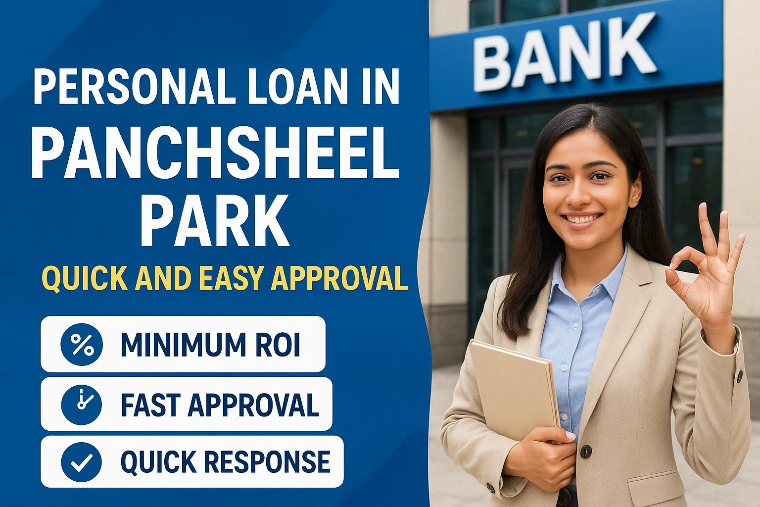 Personal Loan in Panchsheel Park – Quick and Easy Approval 