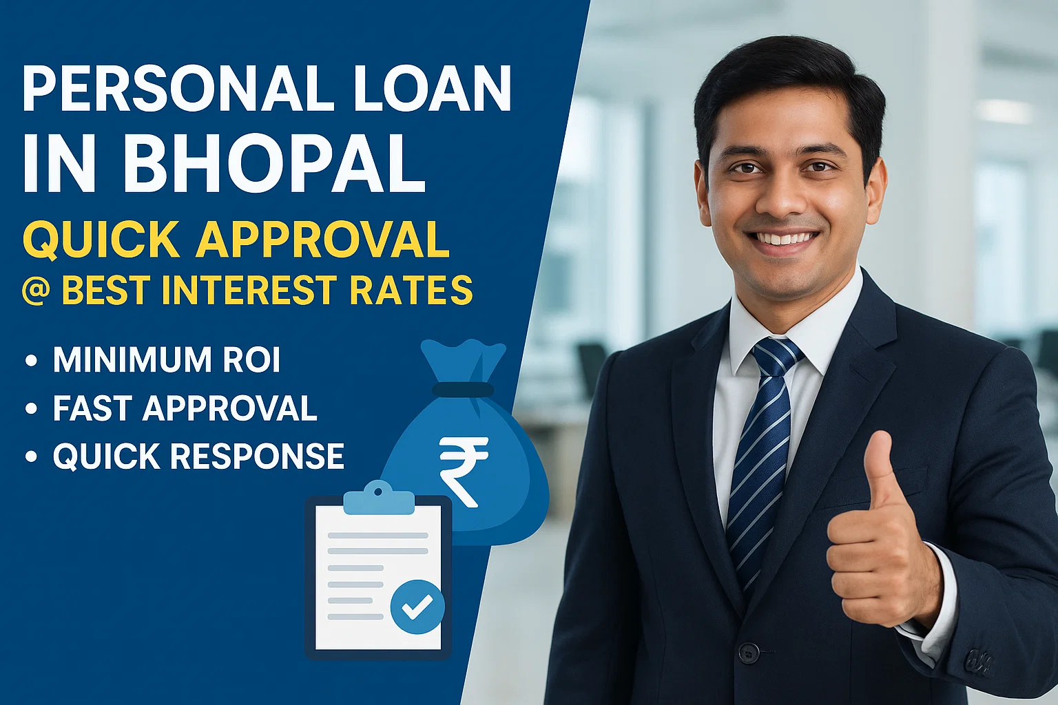 Personal Loan in Bhopal - Quick Approval @ Best Interest Rates 