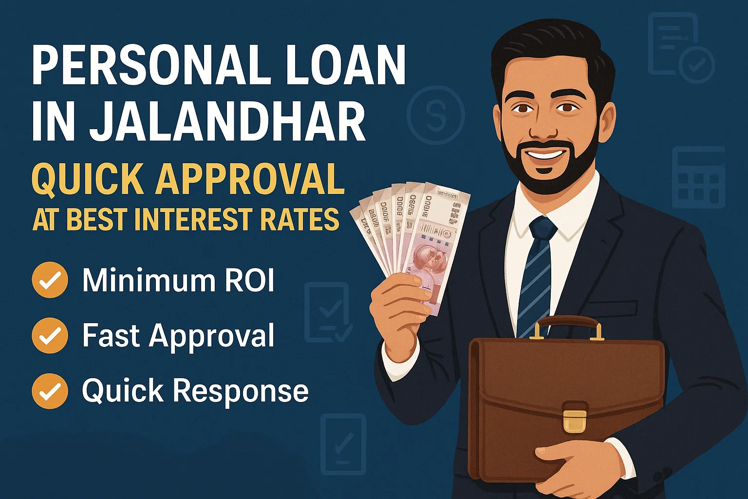 Personal Loan in Jalandhar - Quick Approval @ Best Interest Rates 