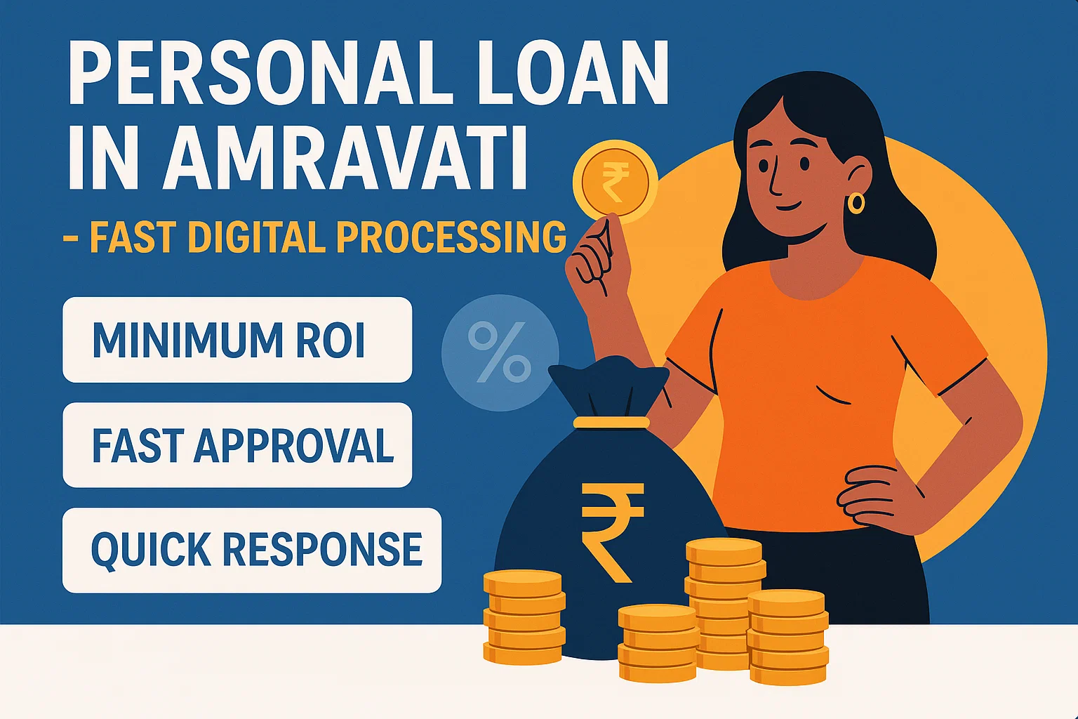 Personal Loan in Amravati - Fast Digital Processing 