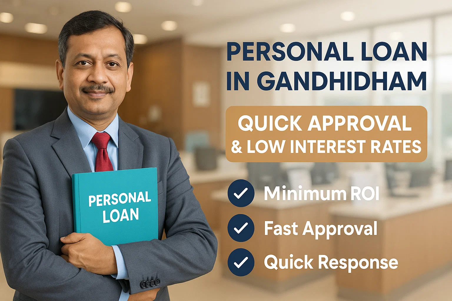 Personal Loan in Gandhidham - Quick Approval & Low Interest Rates 