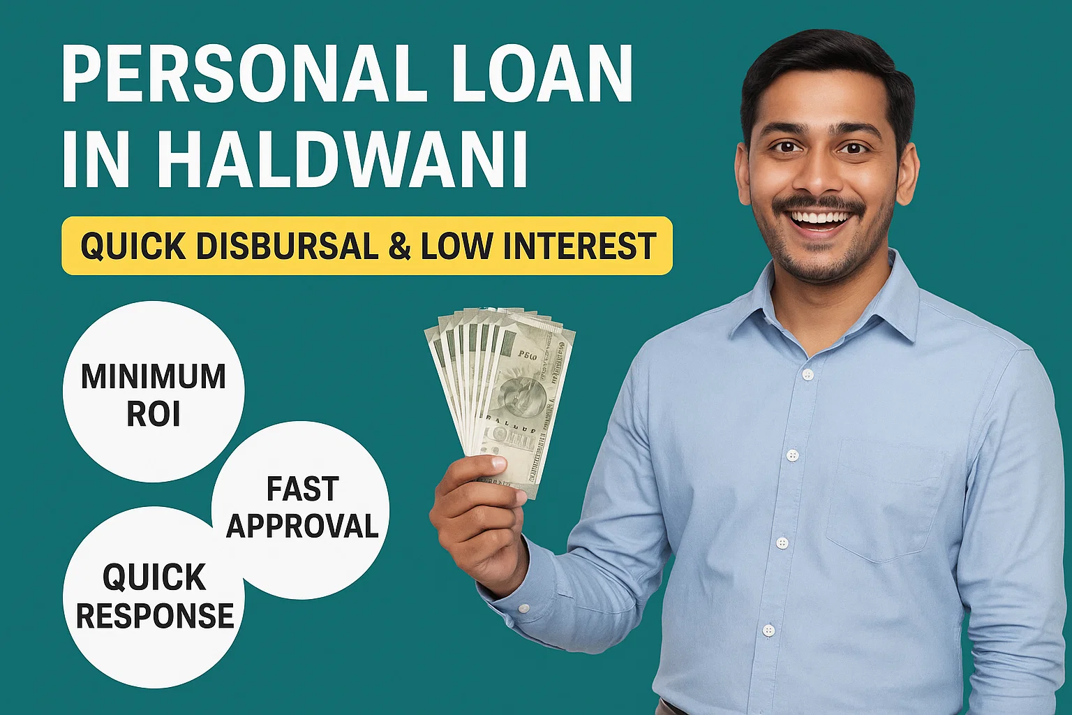 Personal Loan in Haldwani - Quick Disbursal & Low Interest 