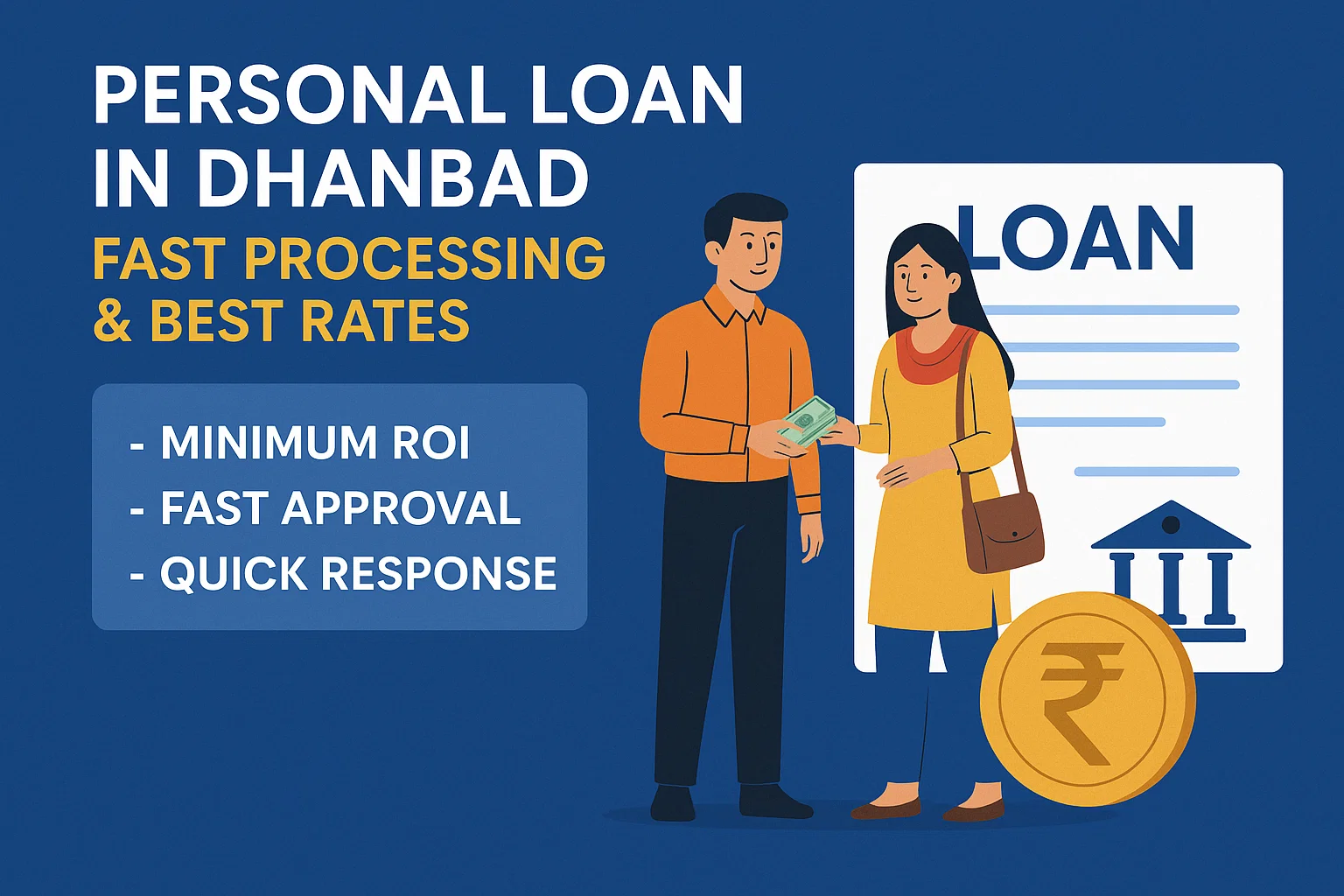 Personal Loan in Dhanbad - Fast Processing & Best Rates 
