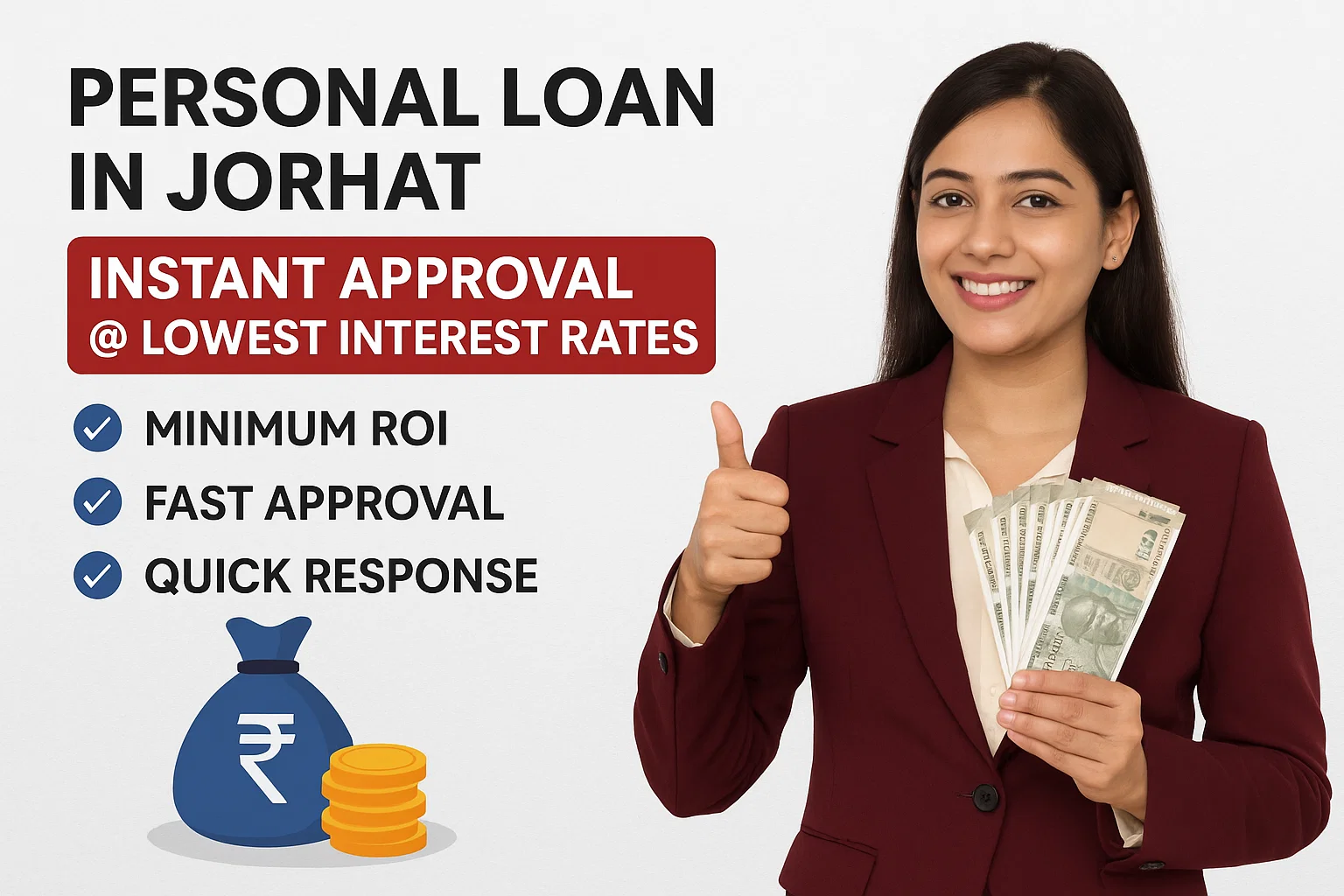 Personal Loan in Jorhat - Instant Approval @ Lowest Interest Rates 