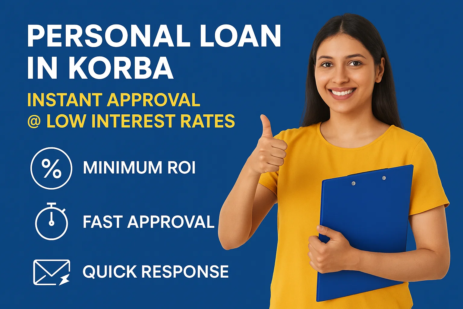 Personal Loan in Korba - Instant Approval @ Low Interest Rates 