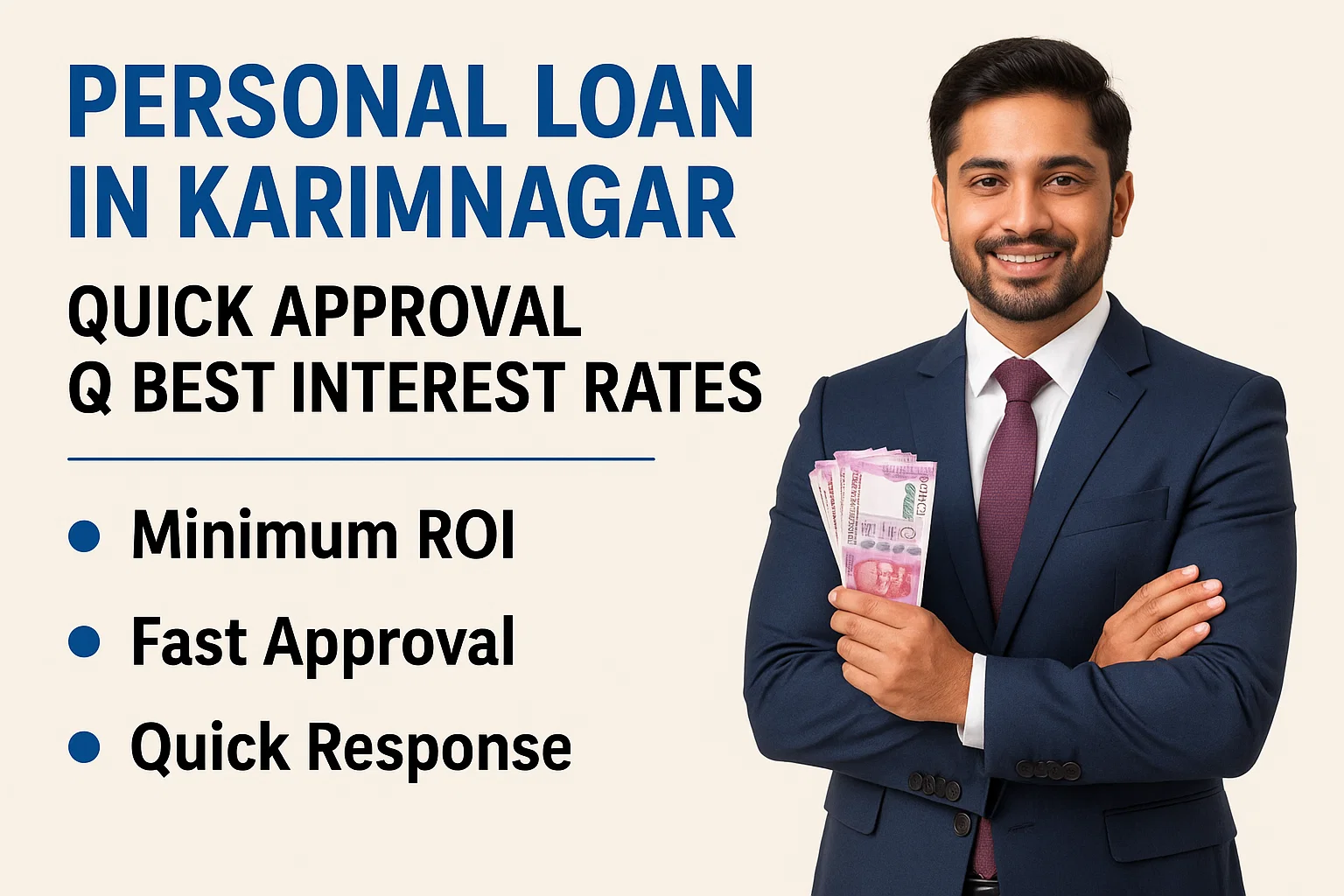 Personal Loan in Karimnagar - Quick Approval @ Best Interest Rates 