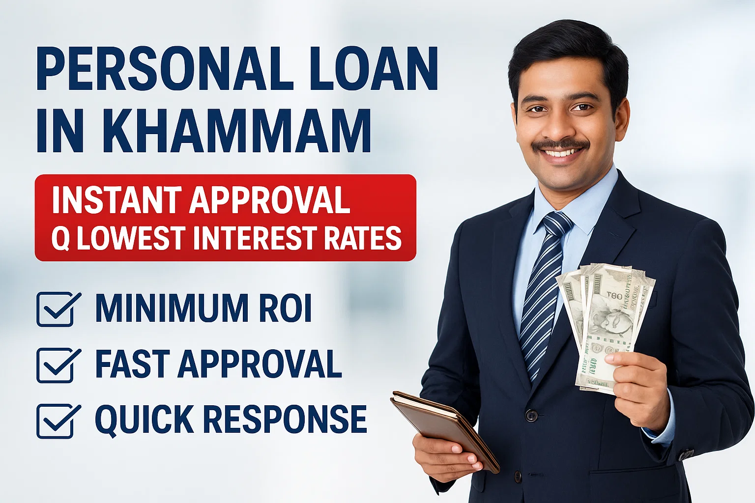 Personal Loan in Khammam - Instant Approval @ Lowest Interest Rates 