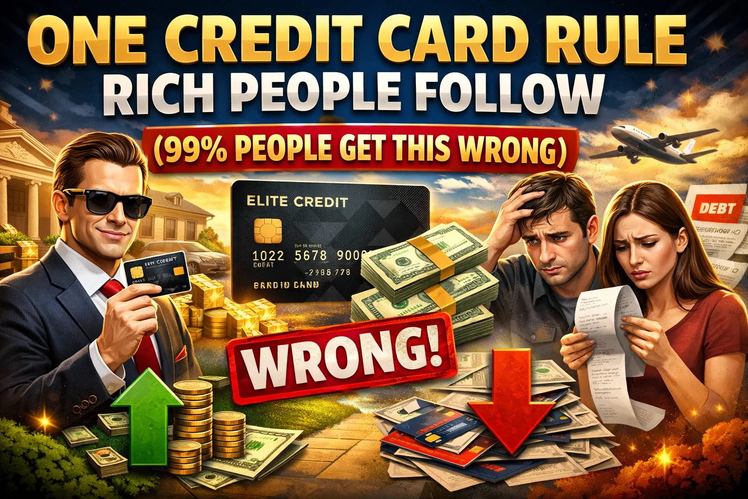 One Credit Card Rule Rich People Follow (99% People Get This Wrong) 