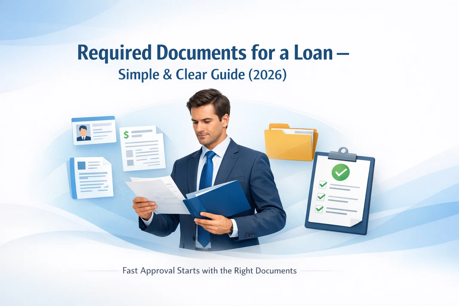 Required Documents for a Loan – Simple & Clear Guide (2026) 
