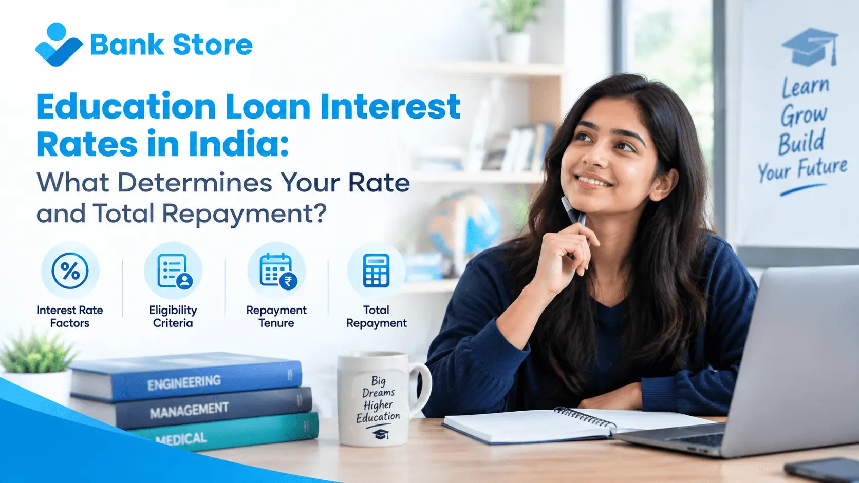 Education Loan Interest Rates in India: What Determines Your Rate and Total Repayment? 