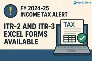 FY 2024-25 Income Tax Alert: ITR-2 and ITR-3 Excel Forms Available 